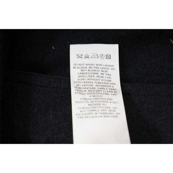 Rick Owens Mens Drop Crotch Cargo Pants Size 48 Black Wool Blend FW21 Gethsemane - Picture 8 of 9